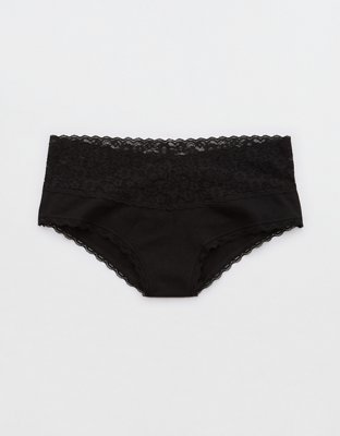 Superchill Vintage Lace Cotton Cheeky Underwear