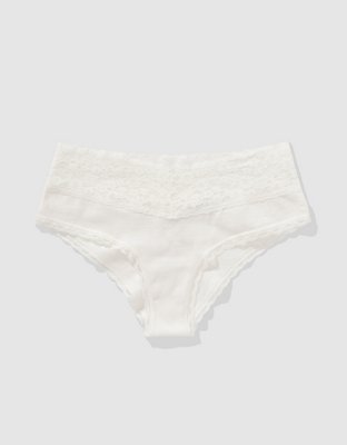 Superchill Undie Cheeky de Algodón con Encaje Vintage