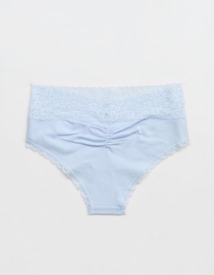 Superchill Undie Cheeky de Algodón con Encaje Vintage