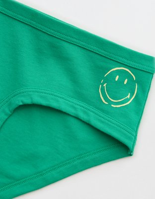 Трусы Smiley® Boybrief, хлопок — Aerie, цвет: Лиственный зелёный — фото 6