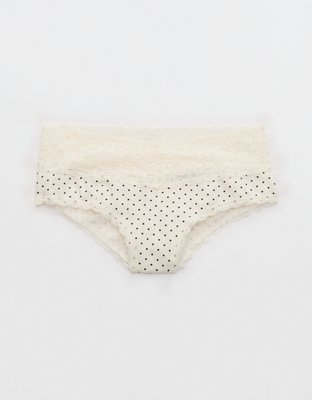 Superchill Vintage Lace Cotton Cheeky Underwear