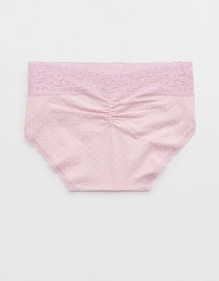 Superchill Vintage Lace Cotton Boybrief Underwear