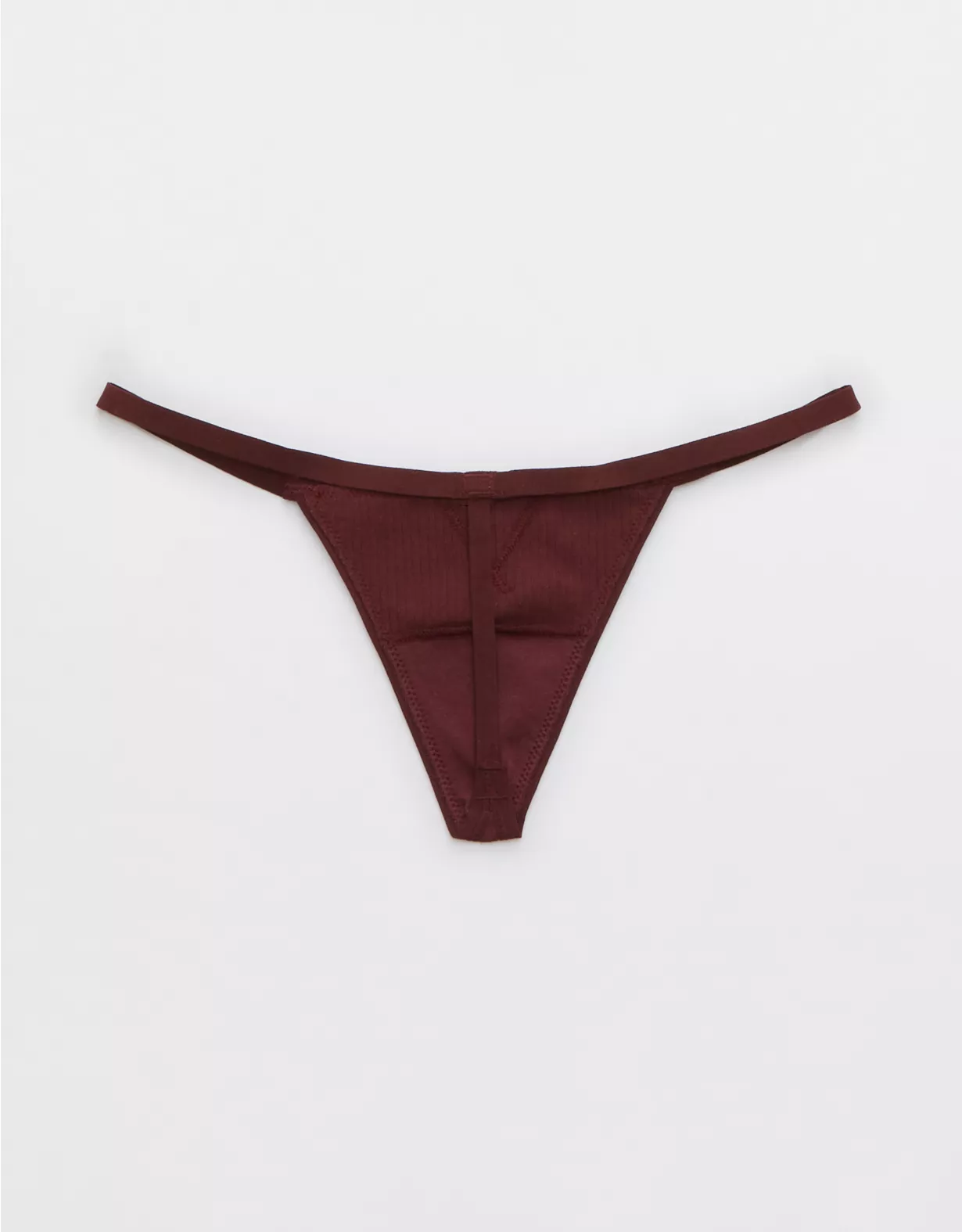 Aerie Cotton Ultra Low Rise String Thong Underwear