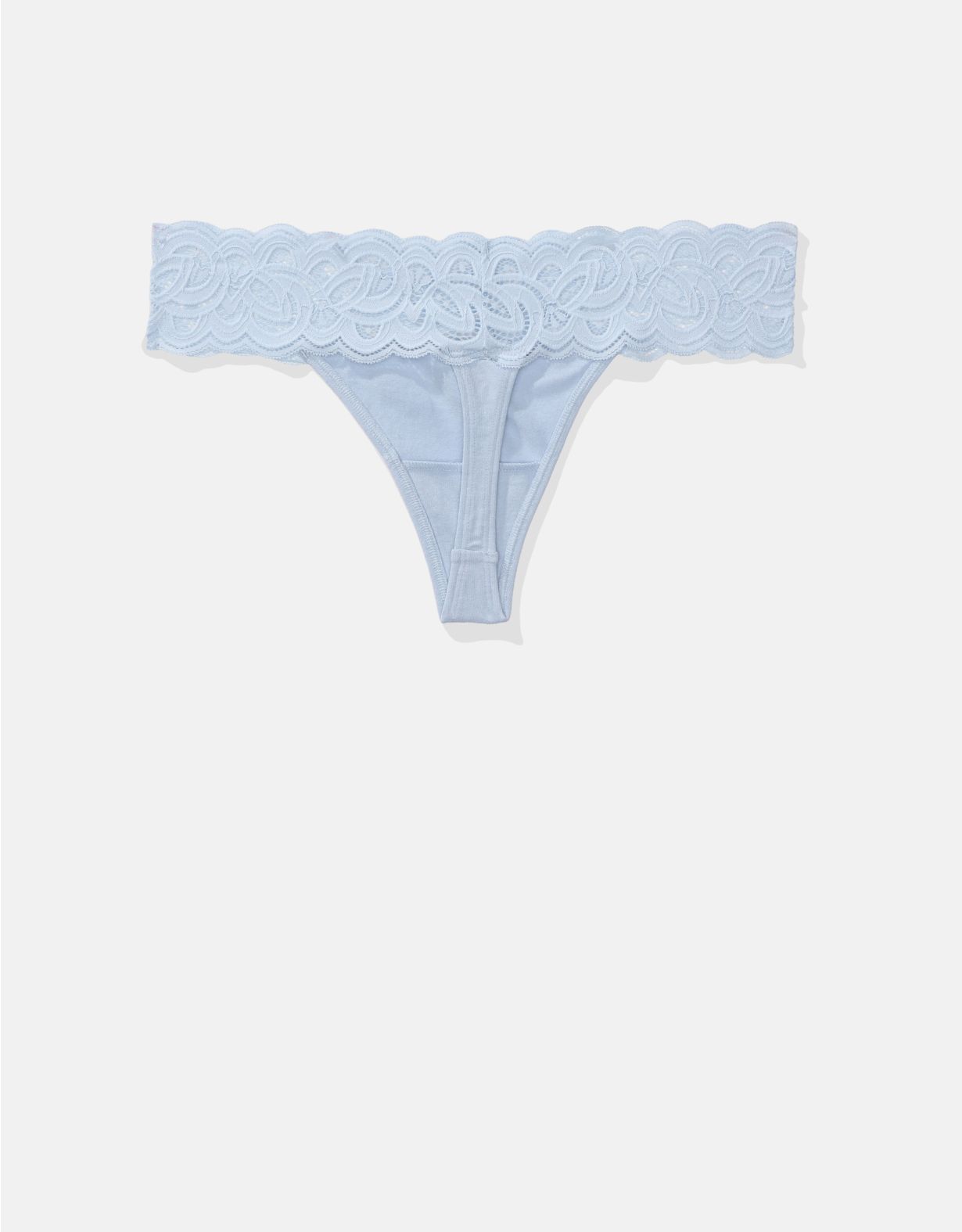 Superchill Cotton Rooftop Garden Lace Thong Underwear