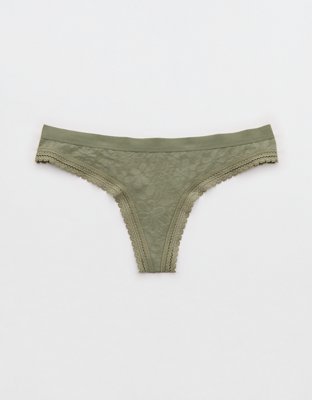 Superchill Cotton Jacquard Thong Underwear