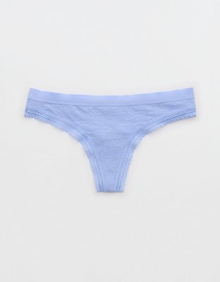 Superchill Cotton Jacquard Thong Underwear