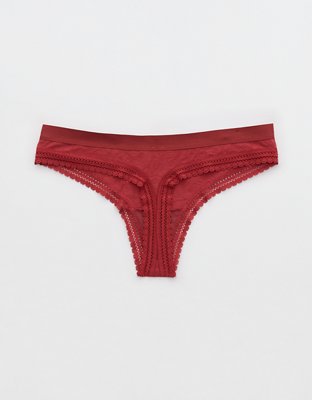 Superchill Cotton Jacquard Thong Underwear