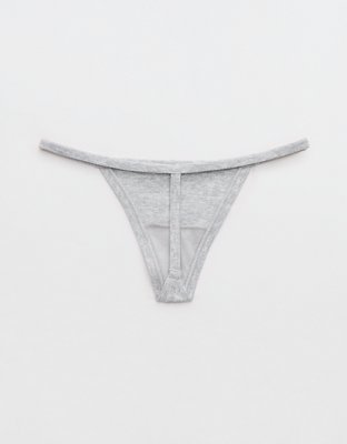 Superchill Cotton Rib String Thong Underwear