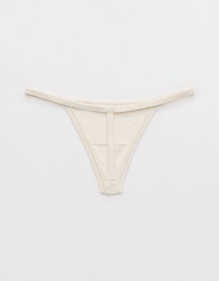 Superchill Cotton Rib String Thong Underwear