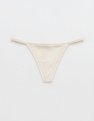 Superchill Cotton Rib String Thong Underwear