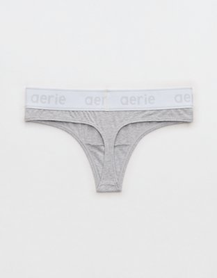 Superchill Tanga de Algodón con Logotipo