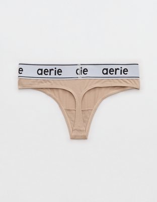 Superchill Tanga de Algodón con Logotipo