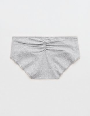Superchill Cotton Ruched Picot Boybrief Underwear