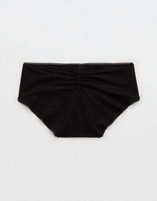 Superchill Cotton Ruched Picot Boybrief Underwear