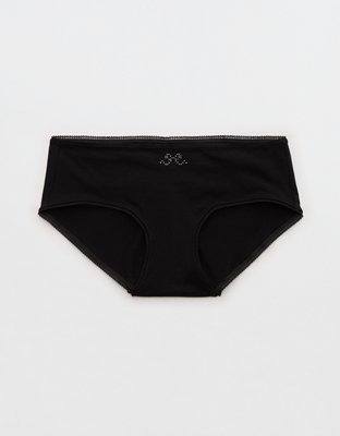 Superchill Cotton Ruched Picot Boybrief Underwear