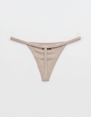 Superchill Cotton Rib String Thong Underwear