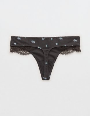 Superchill Pointelle Thong Underwear