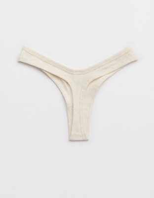 Superchill Cotton Rib Thong Underwear