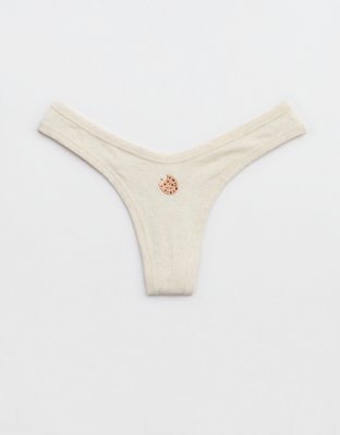 Superchill Cotton Rib Thong Underwear