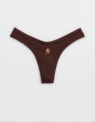 Superchill Cotton Rib Thong Underwear