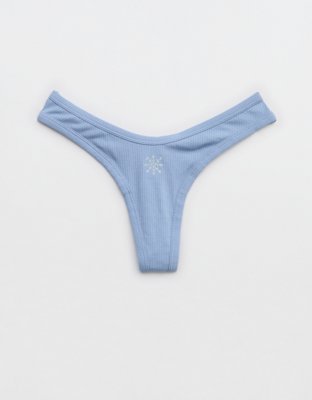 Superchill Cotton Rib Thong Underwear