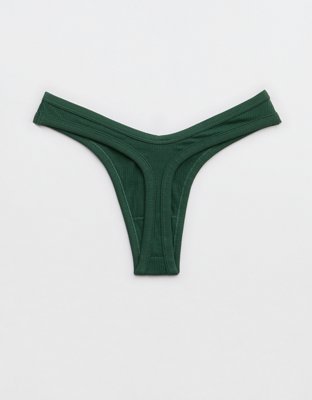 Superchill Cotton Rib Thong Underwear