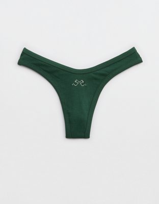 Superchill Cotton Rib Thong Underwear