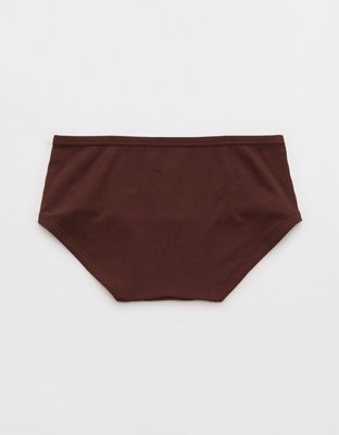 Culotte garçonne côtelée en coton Superchill