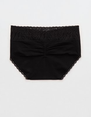 Superchill Cotton Zebra Lace Boybrief Underwear | Aerie