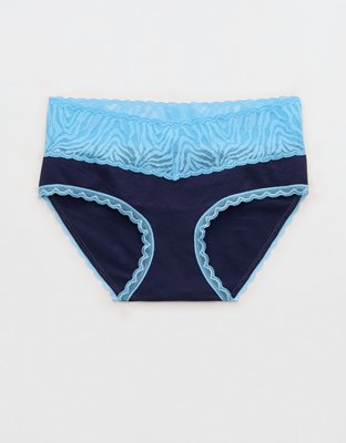 Superchill Cotton Zebra Lace Boybrief Underwear