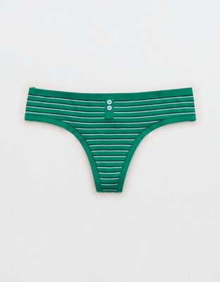 Superchill Cotton Button Thong Underwear