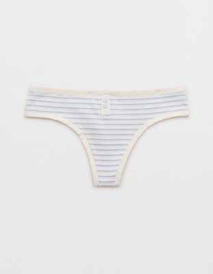 Superchill Cotton Button Thong Underwear