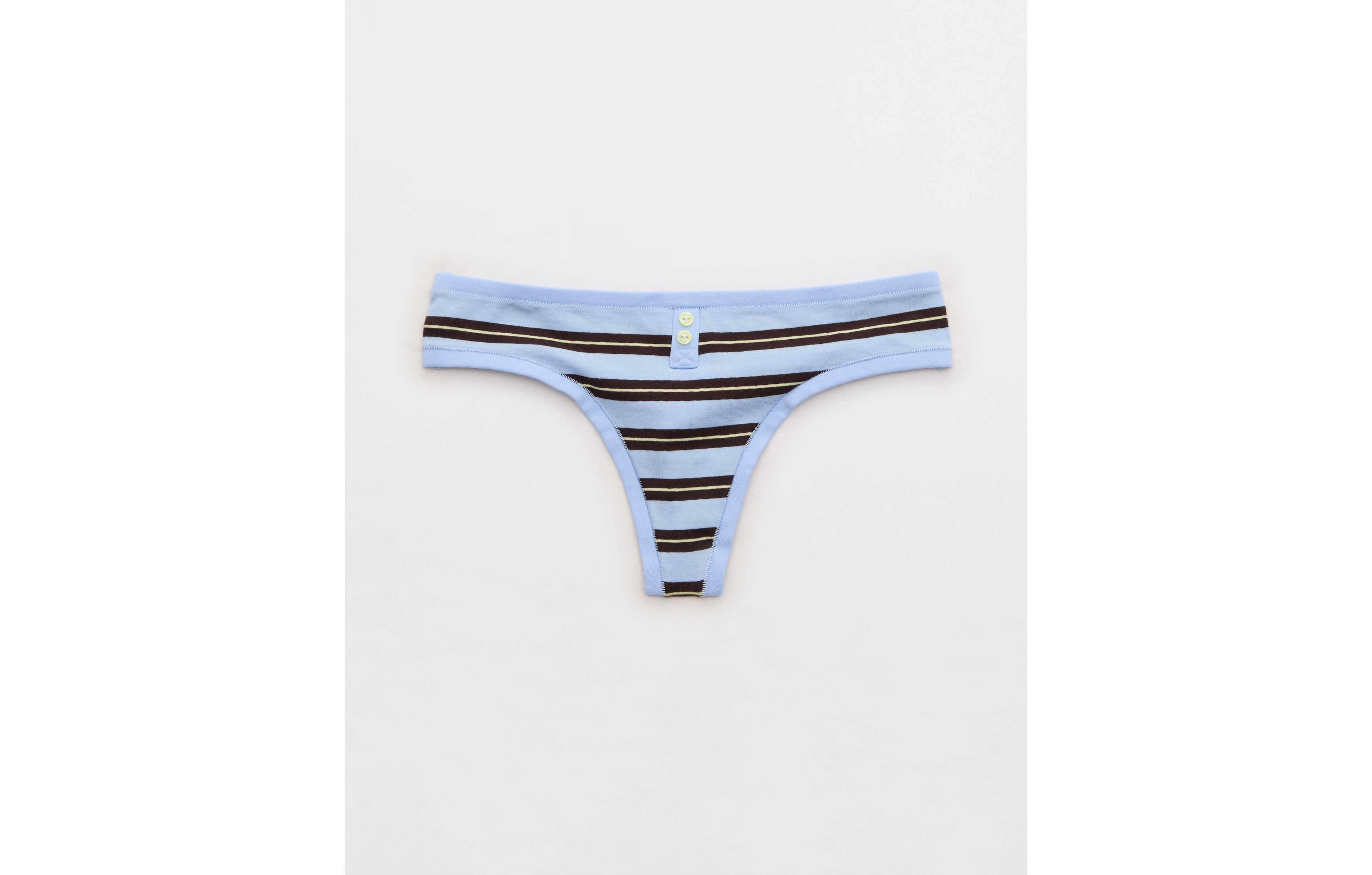 Superchill Cotton Button Thong Underwear