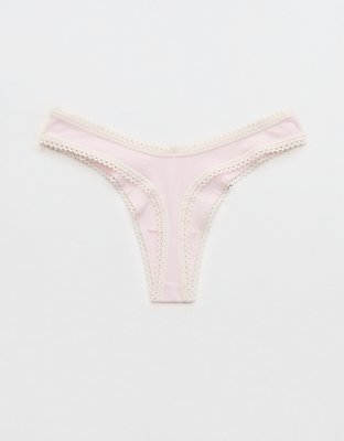 Superchill Cotton Lace Thong Underwear