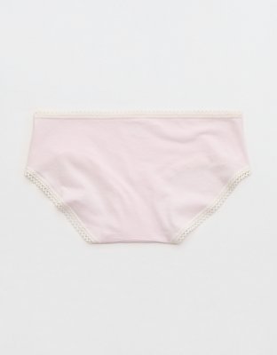 Superchill Cotton Lace Trim Boybrief Underwear