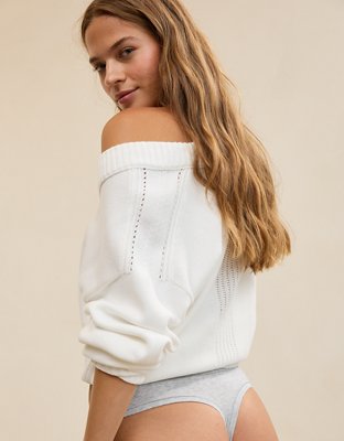 Superchill Cotton Button Thong Underwear