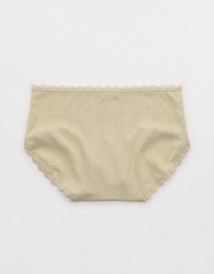 Superchill Cotton Pointelle Lace Boybrief Underwear