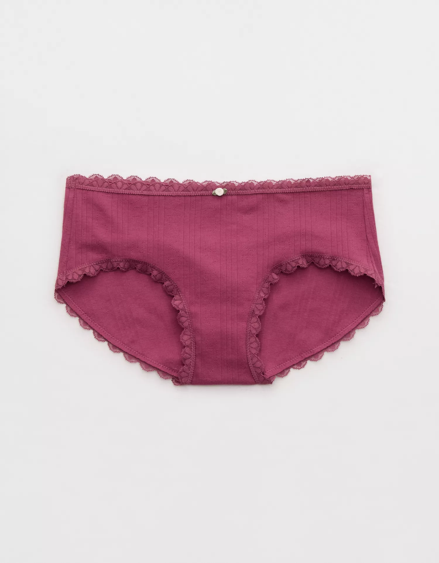Superchill Cotton Pointelle Lace Boybrief Underwear - thumbnail 6