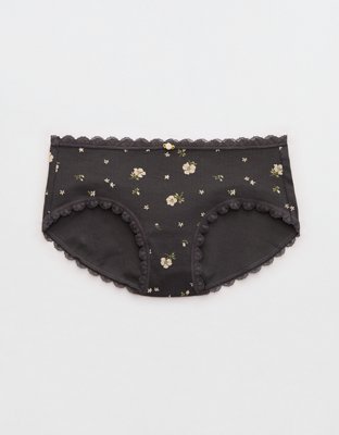 Superchill Cotton Pointelle Lace Boybrief Underwear