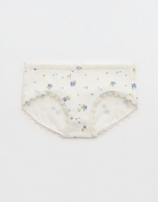 Superchill Cotton Pointelle Lace Boybrief Underwear