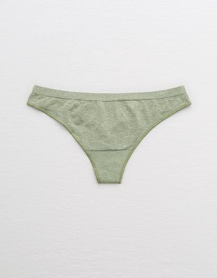 aerie Seamless Thong Underwear 3-Pack - ShopStyle