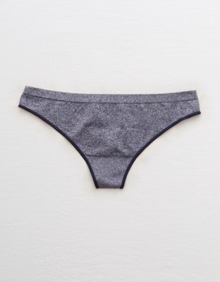 Aerie Seamless Cable Thong Underwear