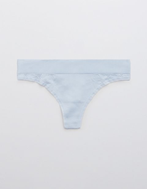 Трусы-стринги Jacquard, без швов — Aerie