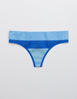 Aerie Superchill Seamless Low Rise Thong Underwear