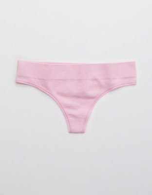 aerie Ribbed Seamless Thong Underwear - ShopStyle Teen Girls' Intimates