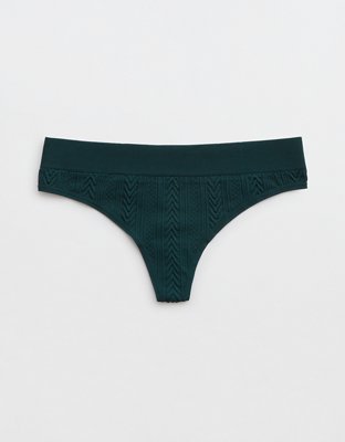 Aerie + Seamless Thong Underwear