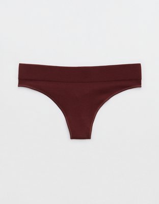 aerie Seamless Thong Underwear - ShopStyle