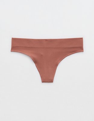 Aerie Ribbed Seamless Bikini Underwear