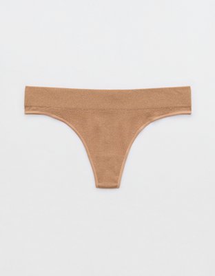 Superchill Seamless Lurex Thong Underwear