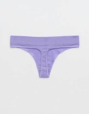 Superchill Seamless Lurex Thong Underwear